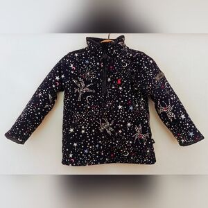 NWOT Joules Fairdale Toddler 1/2 Zip Sweater Size 3 Warm Fluffy Lining Winter